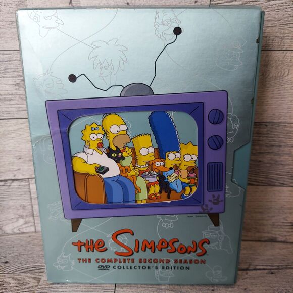 The Simpsons Complete Seasons 1-4 Box DVD Sets - USED: GOOD! 1 2 3 4 - Picture 3 of 16